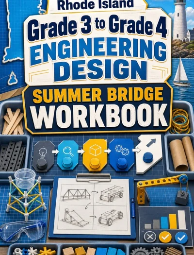 Rhode Island Grade 3 to Grade 4 Engineering Design Summer Bridge Workbook