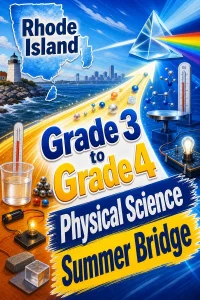 Rhode Island Grade 3 to Grade 4 Physical Science Summer Bridge