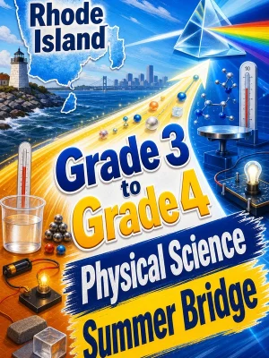 Rhode Island Grade 3 to Grade 4 Physical Science Summer Bridge
