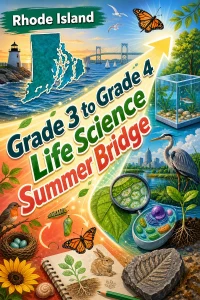 Rhode Island Grade 3 to Grade 4 Life Science Summer Bridge