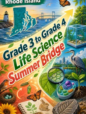 Rhode Island Grade 3 to Grade 4 Life Science Summer Bridge