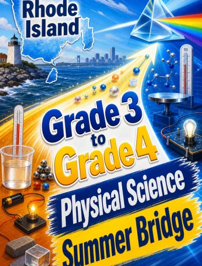 Rhode Island Grade 3 to Grade 4 Physical Science Summer Bridge