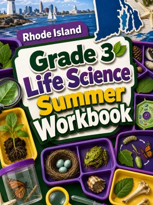 Rhode Island Grade 3 Life Science Summer Workbook