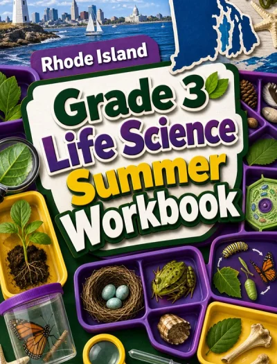 Rhode Island Grade 3 Life Science Summer Workbook