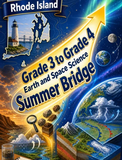 Rhode Island Grade 3 to Grade 4 Earth and Space Science Summer Bridge