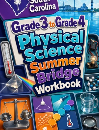 South Carolina Grade 3 to Grade 4 Physical Science Summer Bridge Workbook
