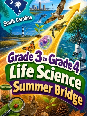 South Carolina Grade 3 to Grade 4 Life Science Summer Bridge