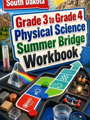South Dakota Grade 3 to Grade 4 Physical Science Summer Bridge Workbook