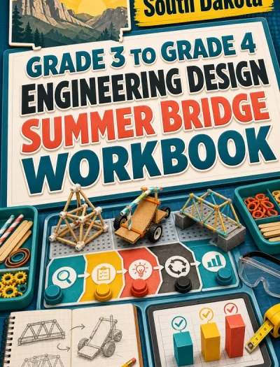 South Dakota Grade 3 to Grade 4 Engineering Design Summer Bridge Workbook