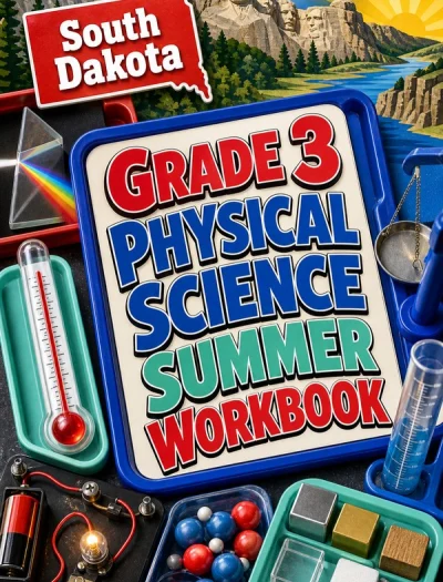 South Dakota Grade 3 Physical Science Summer Workbook