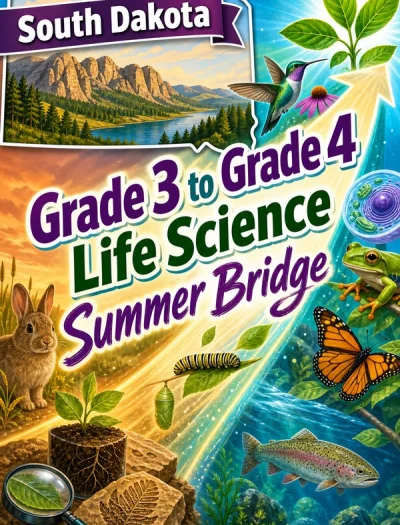 South Dakota Grade 3 to Grade 4 Life Science Summer Bridge