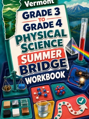 Vermont Grade 3 to Grade 4 Physical Science Summer Bridge Workbook