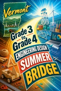 Vermont Grade 3 to Grade 4 Engineering Design Summer Bridge