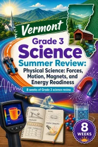 Vermont Grade 3 Physical Science Summer Review