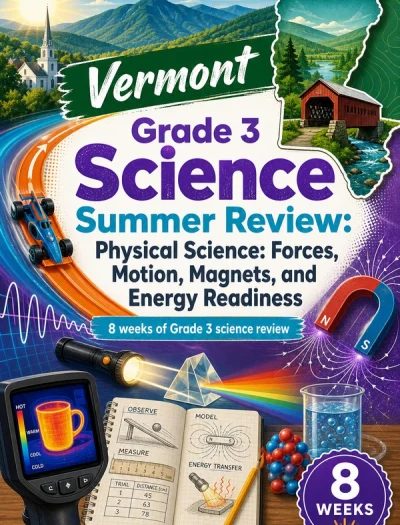 Vermont Grade 3 Physical Science Summer Review