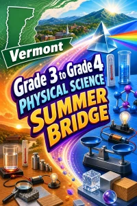 Vermont Grade 3 to Grade 4 Physical Science Summer Bridge