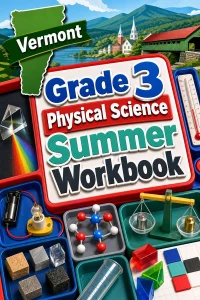 Vermont Grade 3 Physical Science Summer Workbook