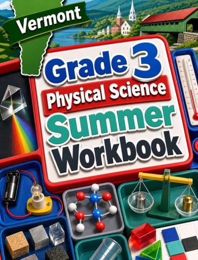 Vermont Grade 3 Physical Science Summer Workbook
