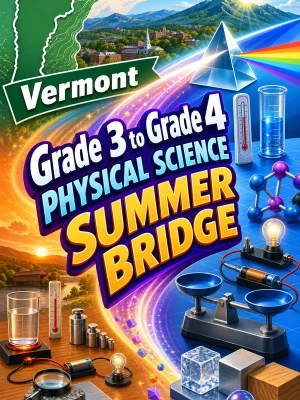 Vermont Grade 3 to Grade 4 Physical Science Summer Bridge