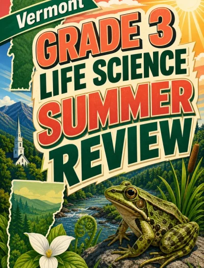 Vermont Grade 3 Life Science Summer Review