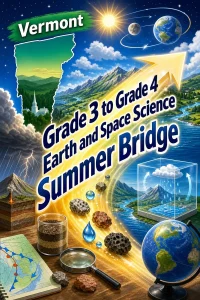 Vermont Grade 3 to Grade 4 Earth and Space Science Summer Bridge