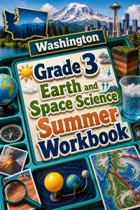 Washington Grade 3 Earth and Space Science Summer Workbook