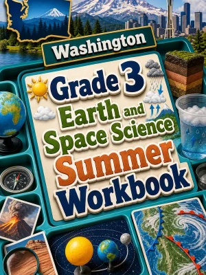 Washington Grade 3 Earth and Space Science Summer Workbook