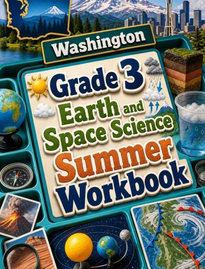 Washington Grade 3 Earth and Space Science Summer Workbook