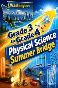 Washington Grade 3 to Grade 4 Physical Science Summer Bridge