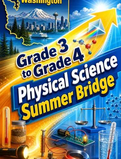 Washington Grade 3 to Grade 4 Physical Science Summer Bridge