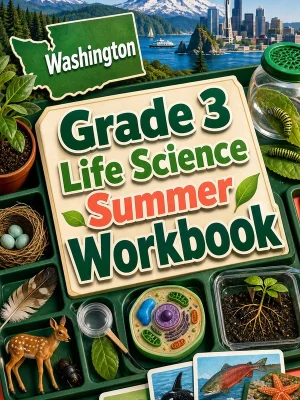 Washington Grade 3 Life Science Summer Workbook