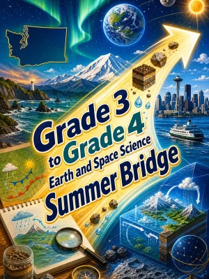 Washington Grade 3 to Grade 4 Earth and Space Science Summer Bridge