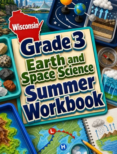 Wisconsin Grade 3 Earth and Space Science Summer Workbook