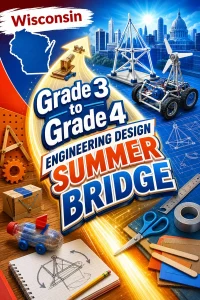 Wisconsin Grade 3 to Grade 4 Engineering Design Summer Bridge