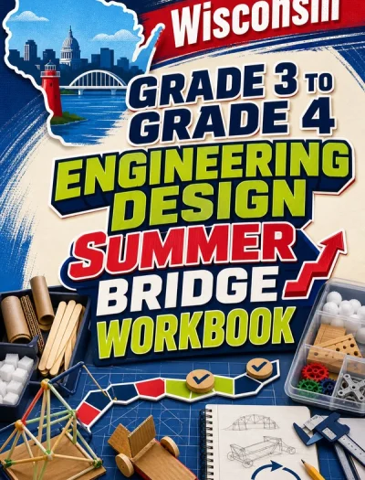 Wisconsin Grade 3 to Grade 4 Engineering Design Summer Bridge Workbook