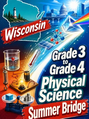 Wisconsin Grade 3 to Grade 4 Physical Science Summer Bridge
