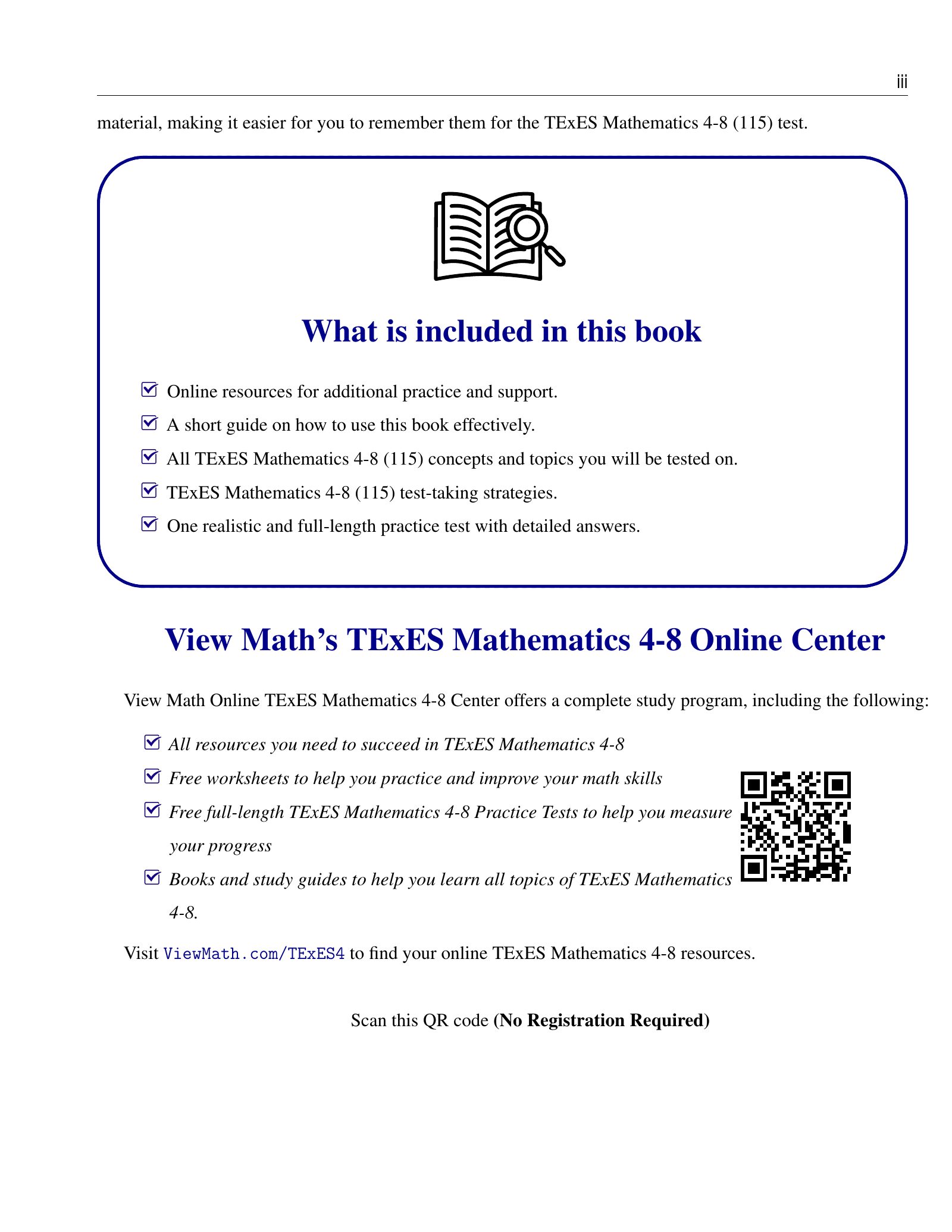 ViewMath book how-to-use page