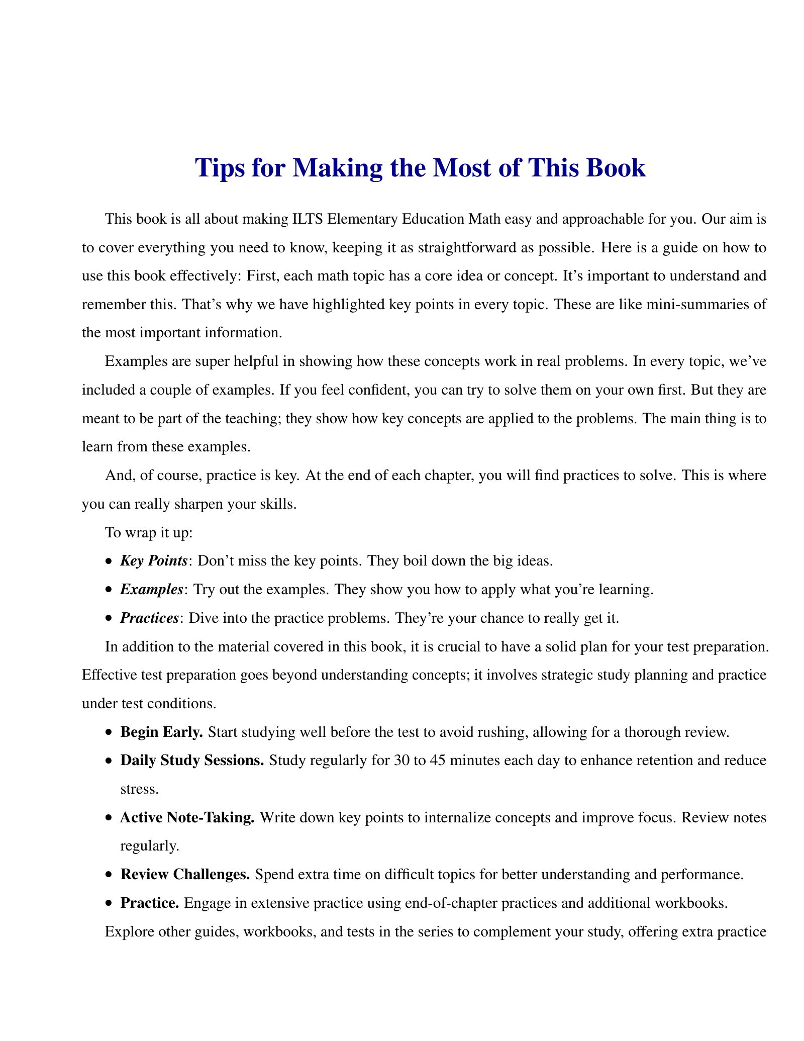 ViewMath book how-to-use page