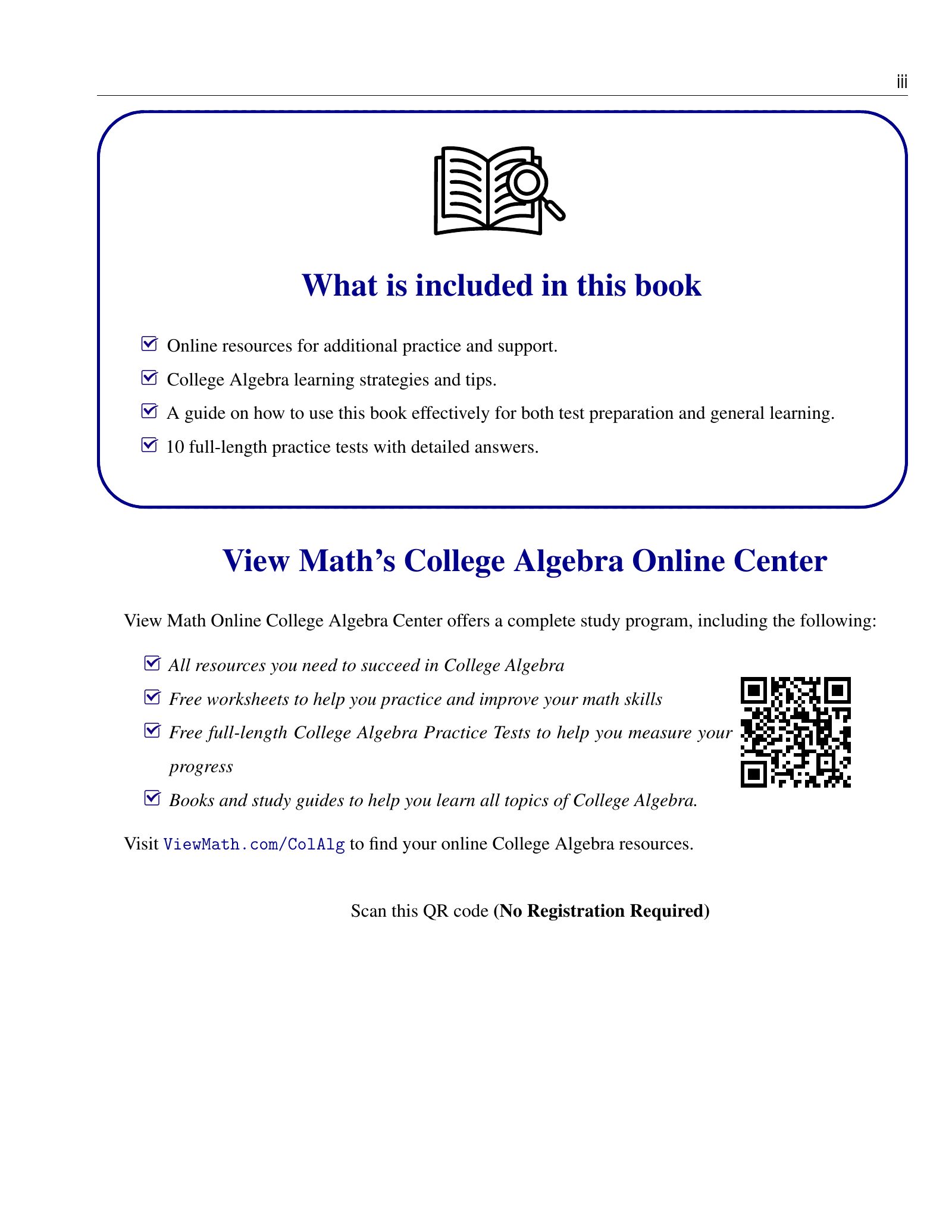 ViewMath book how-to-use page