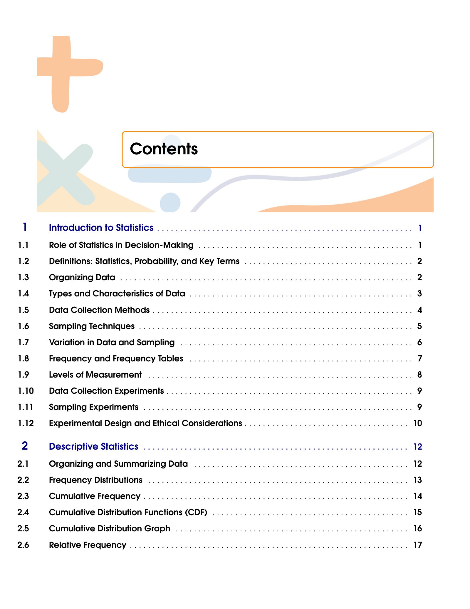 ViewMath book table of contents page