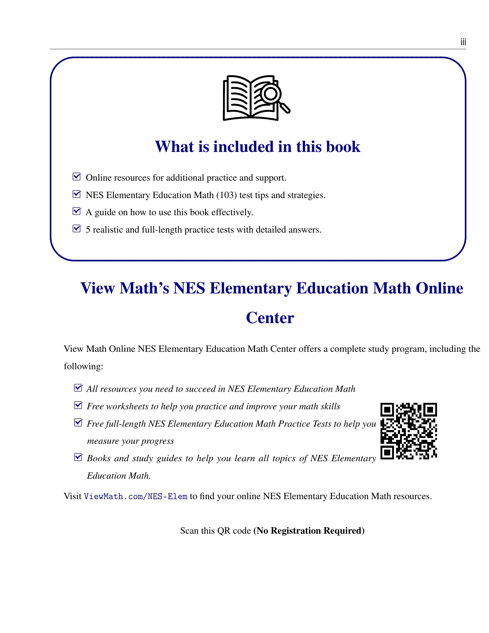 ViewMath book how-to-use page