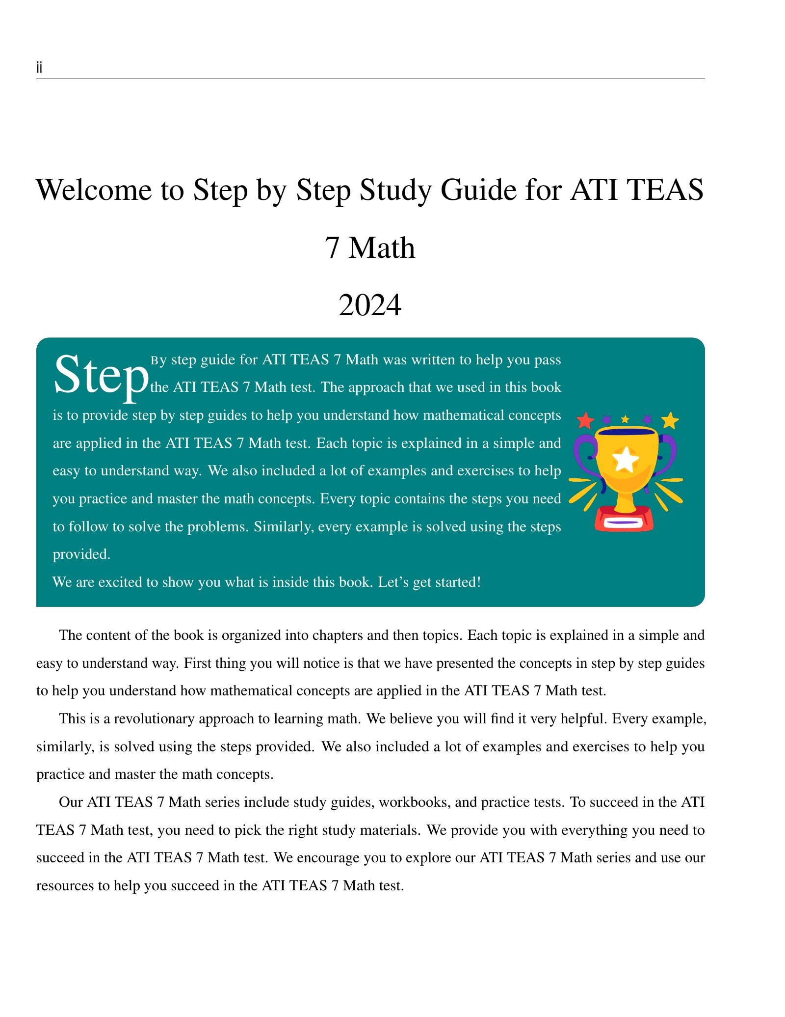 ViewMath book welcome and introduction page