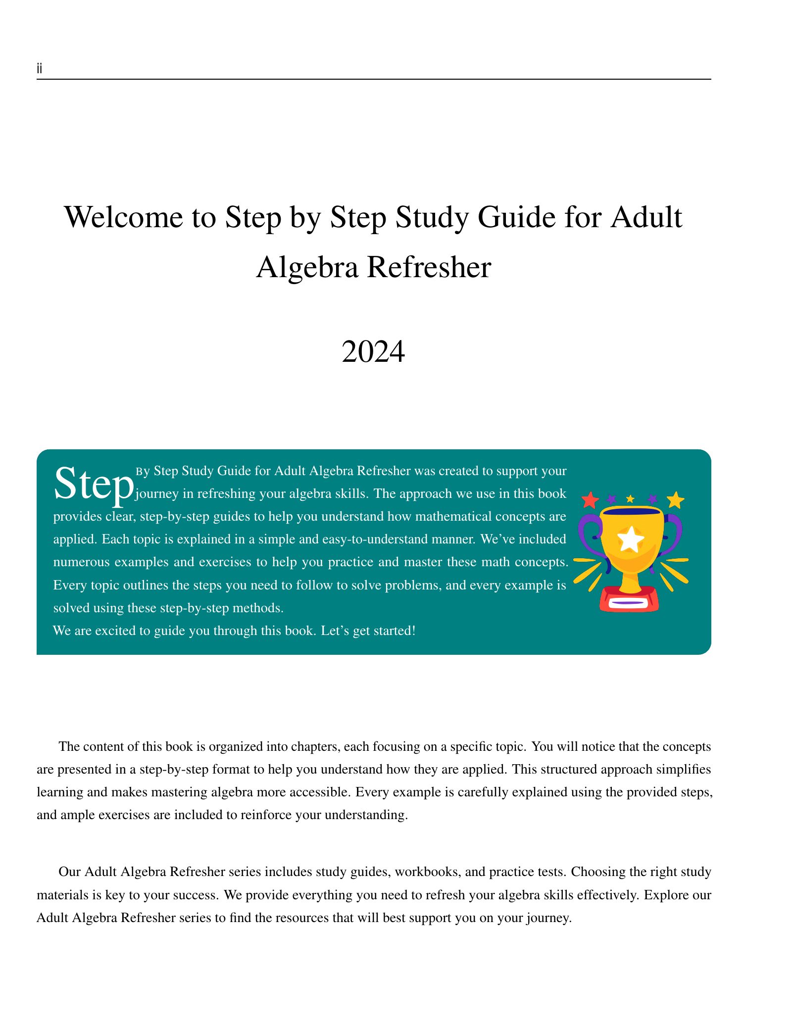 ViewMath book welcome and introduction page