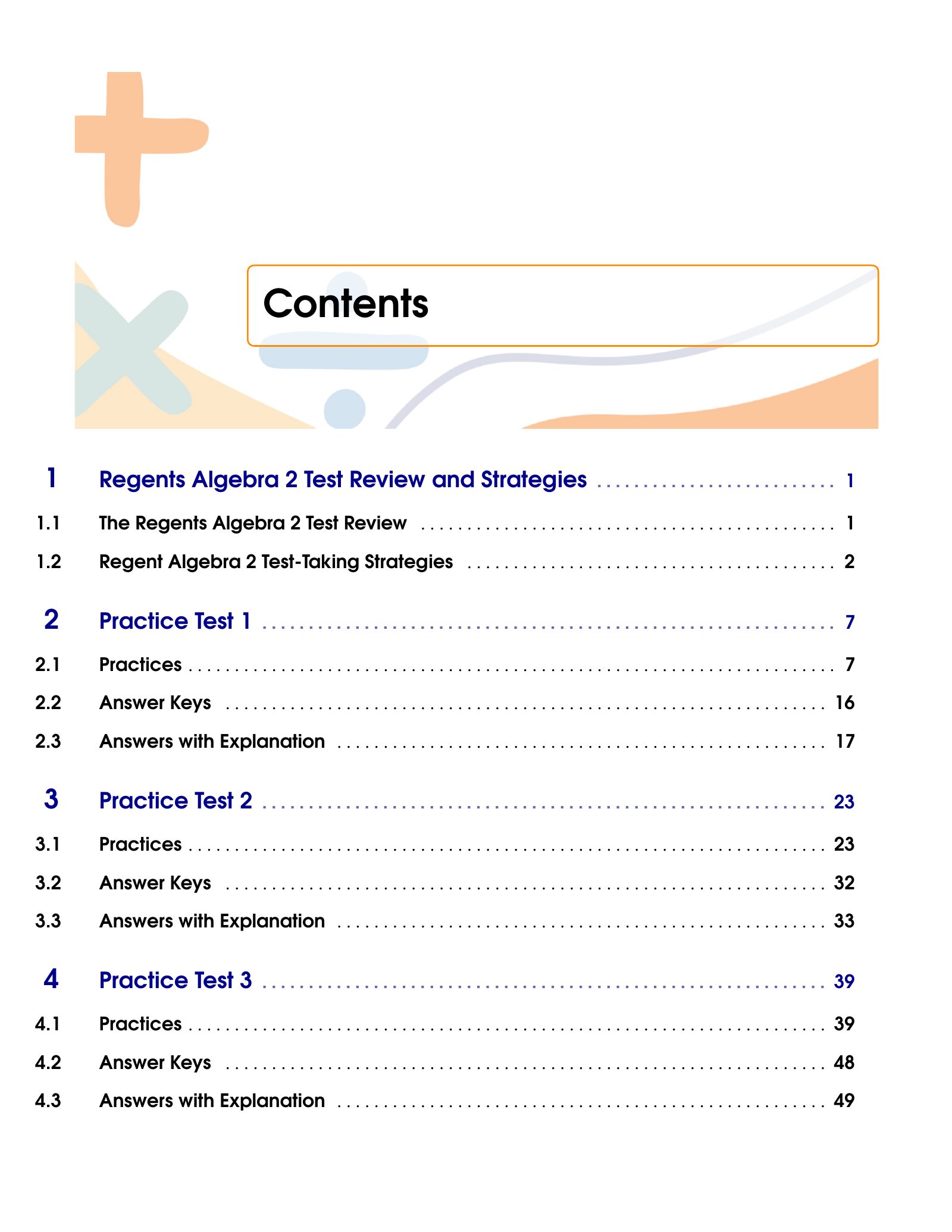 ViewMath book table of contents page