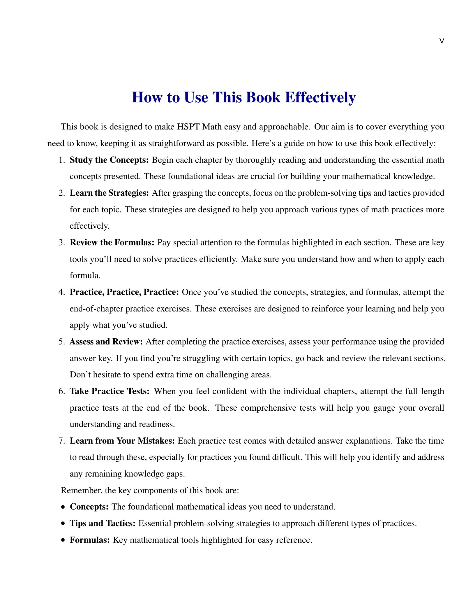 ViewMath book how-to-use page