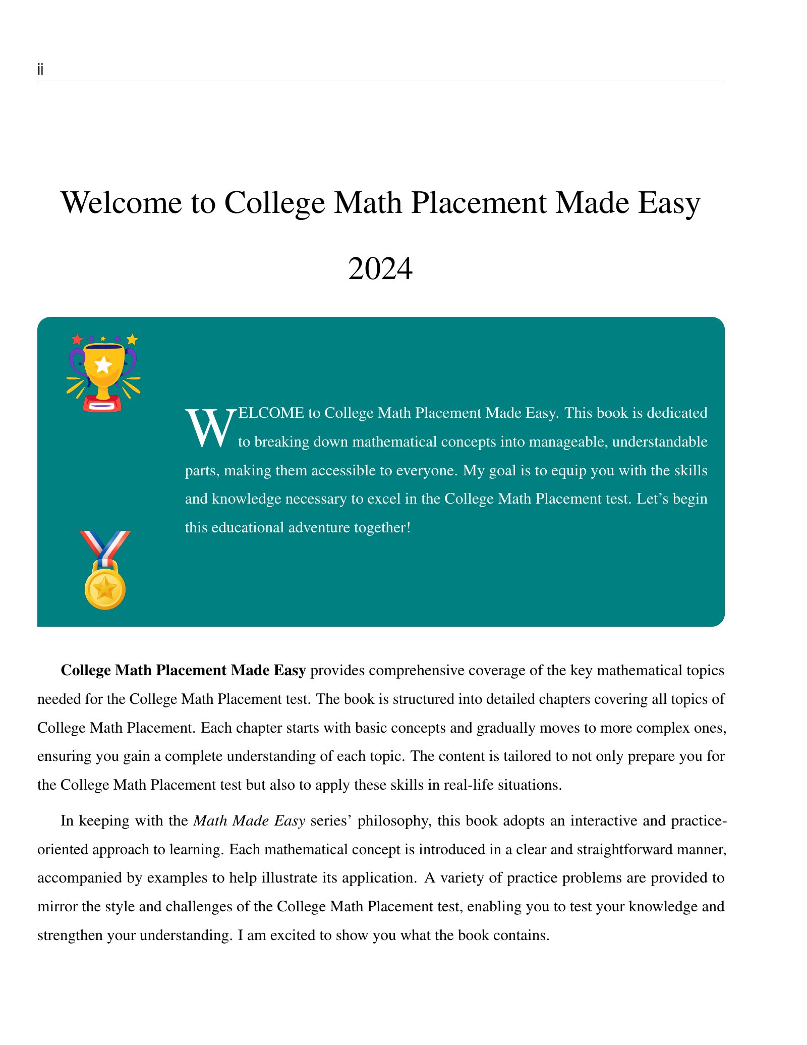 ViewMath book welcome and introduction page