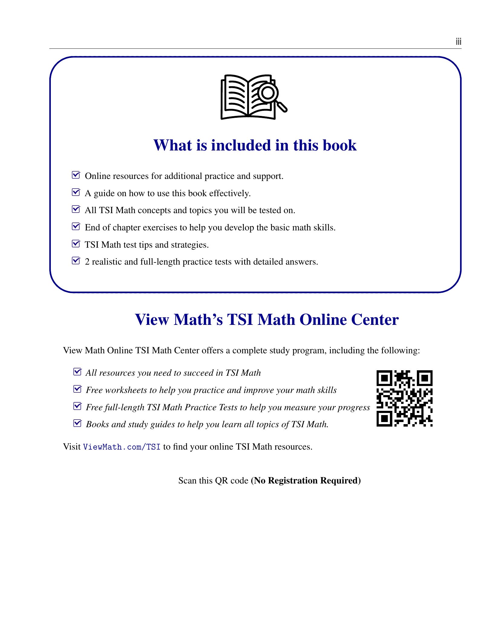ViewMath book how-to-use page