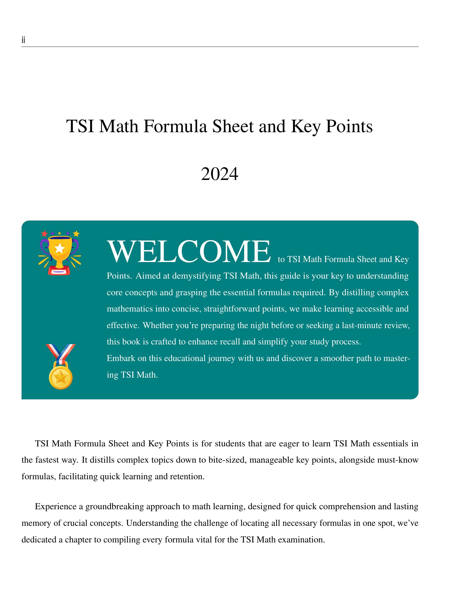 ViewMath book welcome and introduction page