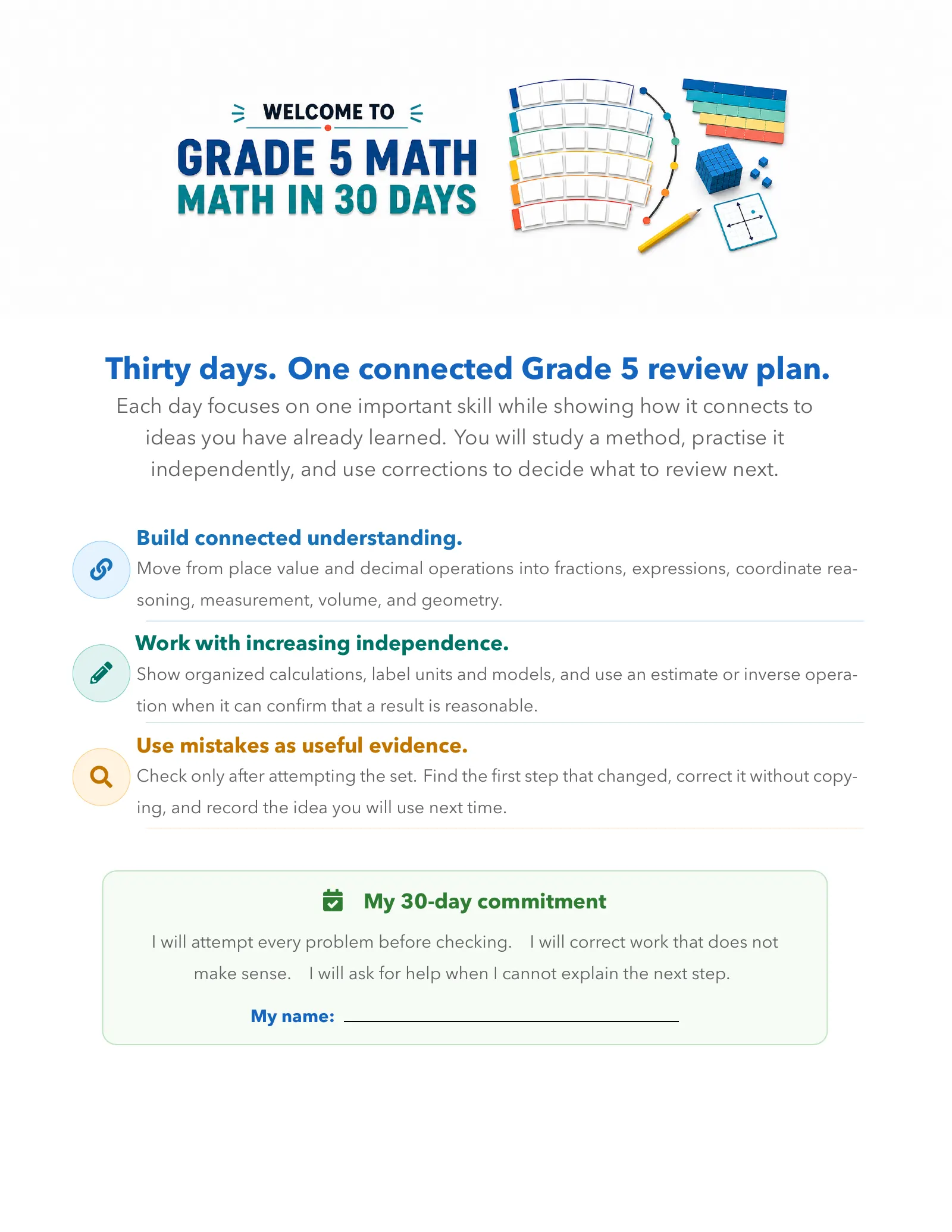 ViewMath book welcome and introduction page