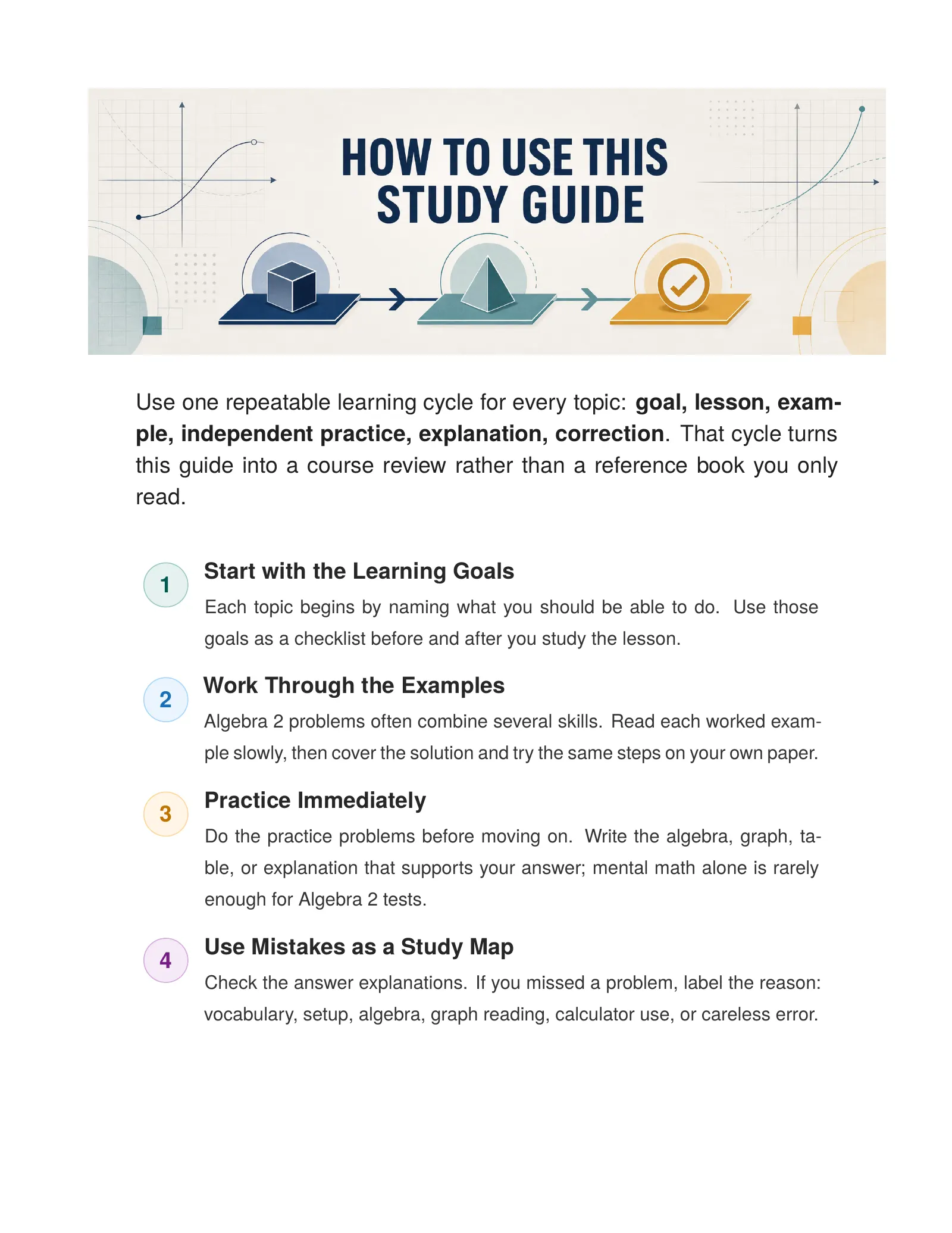 ViewMath book how-to-use page